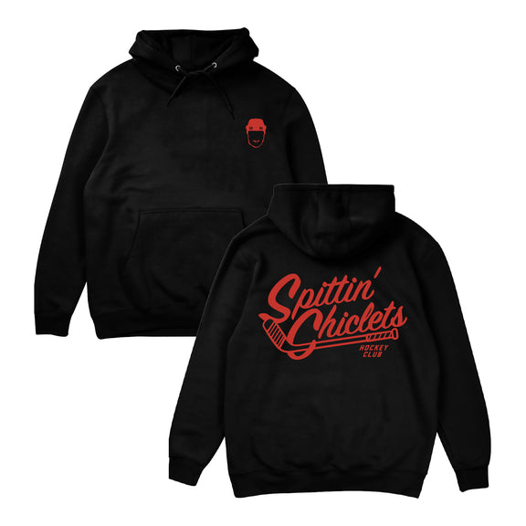 Spittin Chiclets Hockey Stick Hoodie