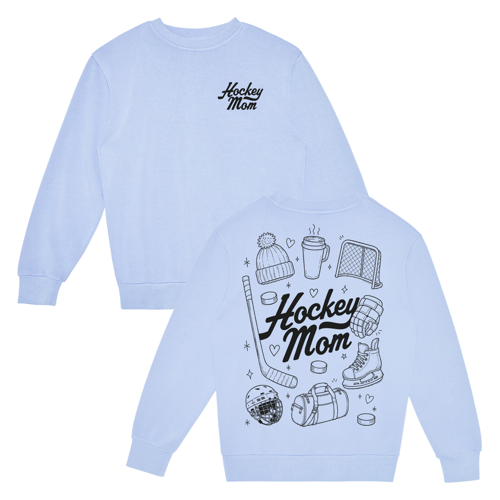 Hockey Mom Essentials Crewneck