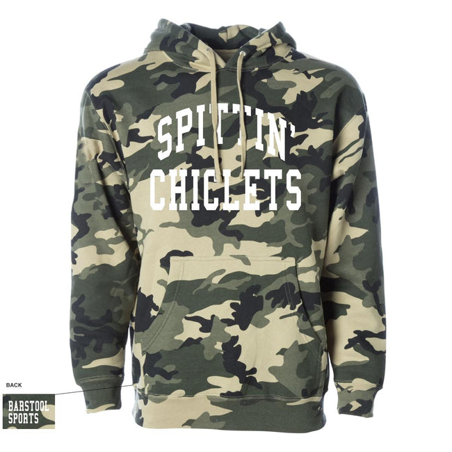 Spittin Chiclets Camo Hoodie