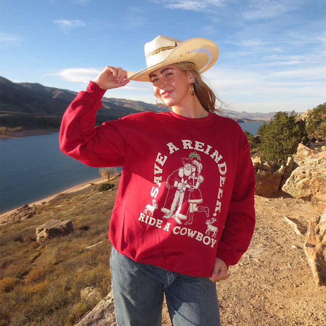 Save A Reindeer Ugly Sweater