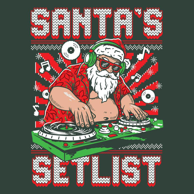 Santa's Setlist Ugly Sweater