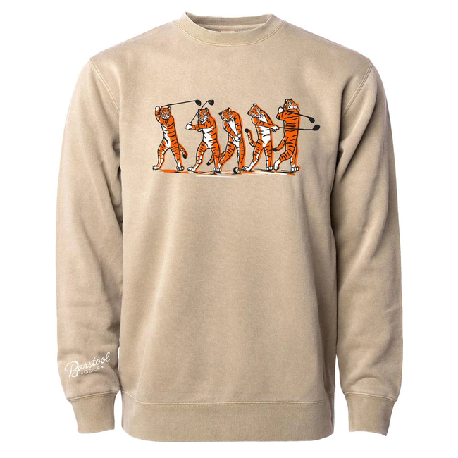 Barstool Golf Tiger Swing Crewneck