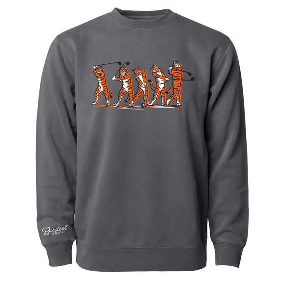 Barstool Golf Tiger Swing Crewneck