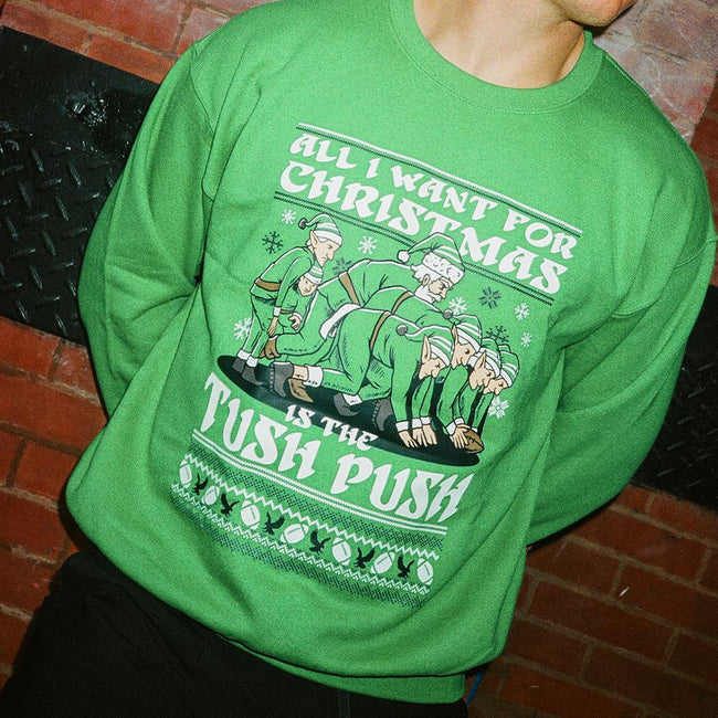 Tush Push Christmas Sweater