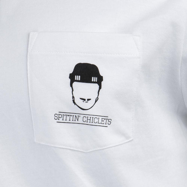 Vineyard Vines x Spittin Chiclets Ice Hockey L/S Pocket Tee