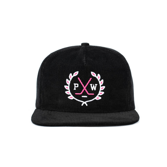 Pink Whitney Crest Corduroy Cap