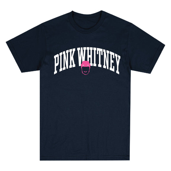 Pink Whitney Helmet Logo Tee