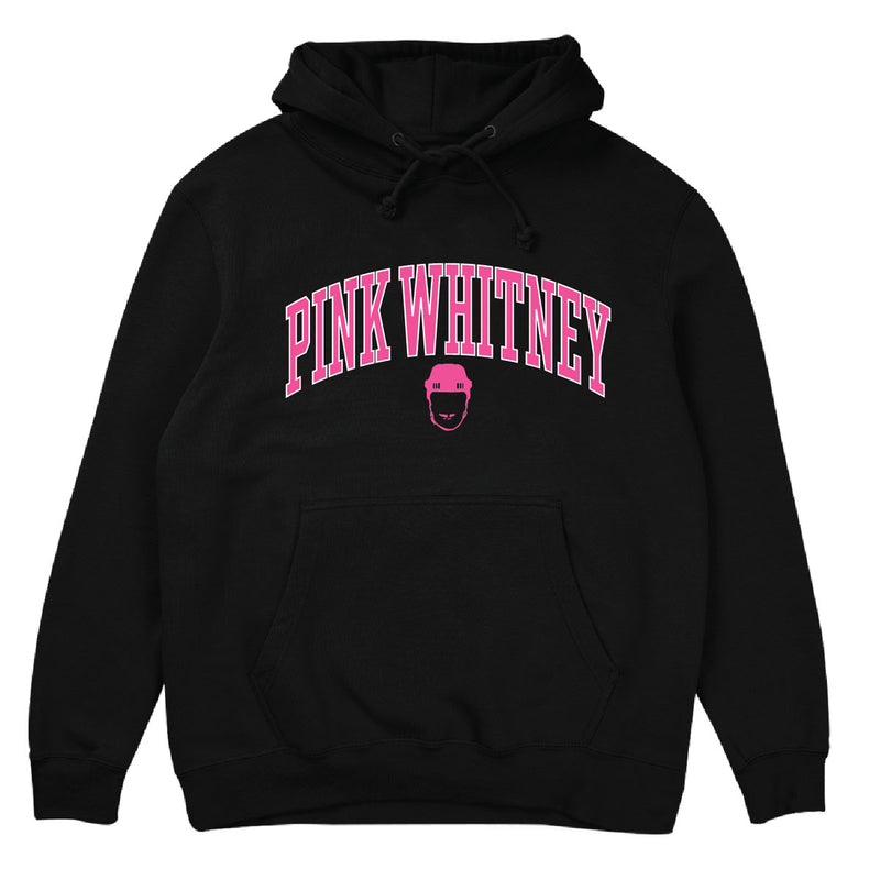 Pink Whitney Helmet Logo Hoodie