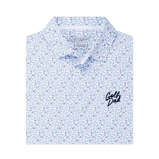 Barstool Golf Dad Printed Performance Polo