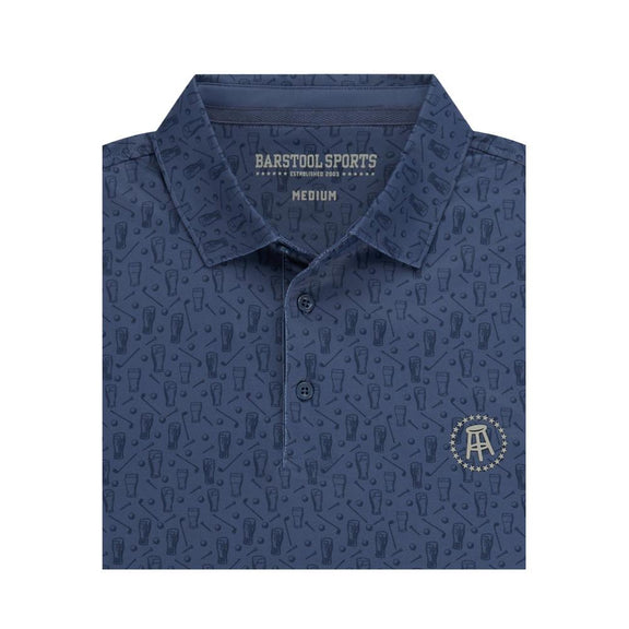 Barstool Sports Drinks N Links Performance Polo