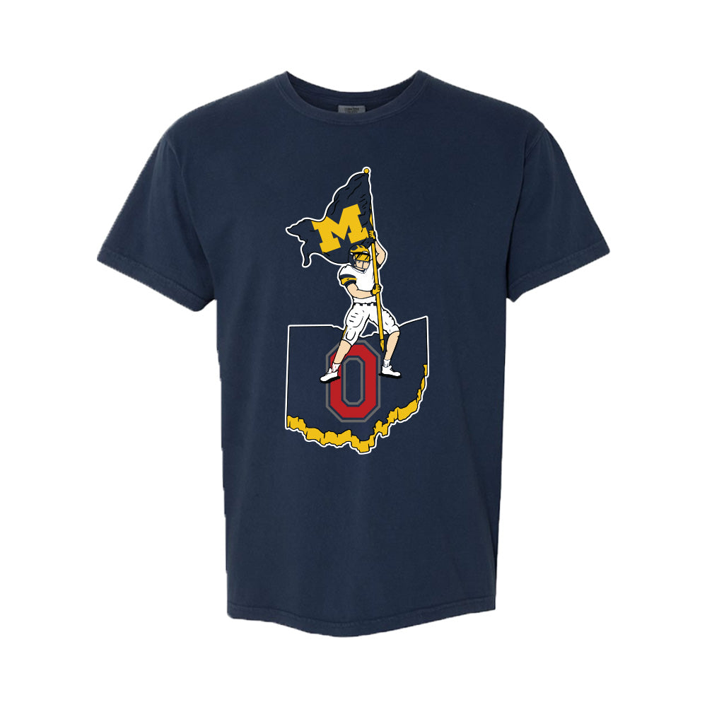 Michigan Flag Plant Tee