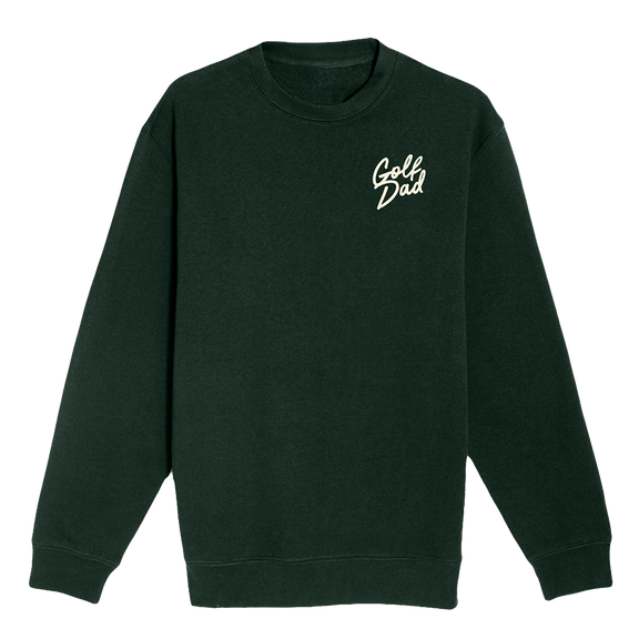 Golf Dad Embroidered Crewneck