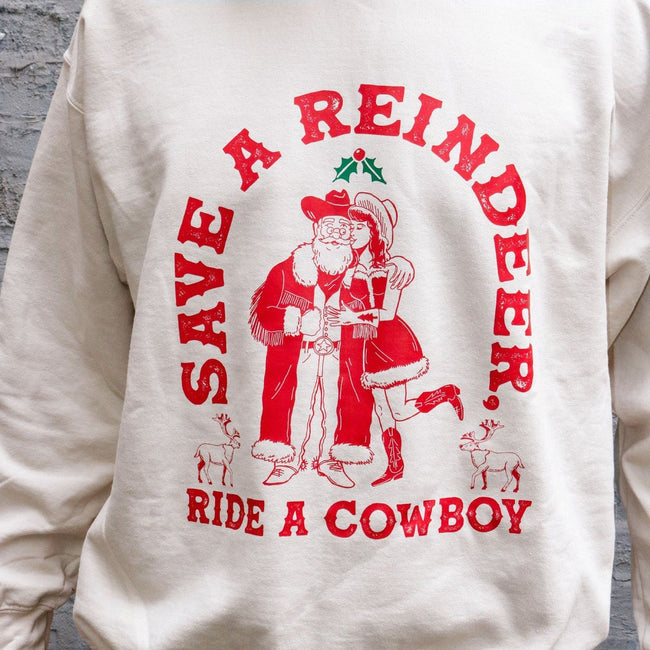 Save A Reindeer Ugly Sweater
