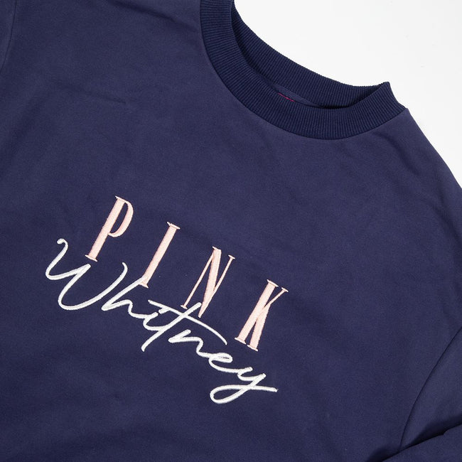 Pink Whitney Butter Fleece Crewneck