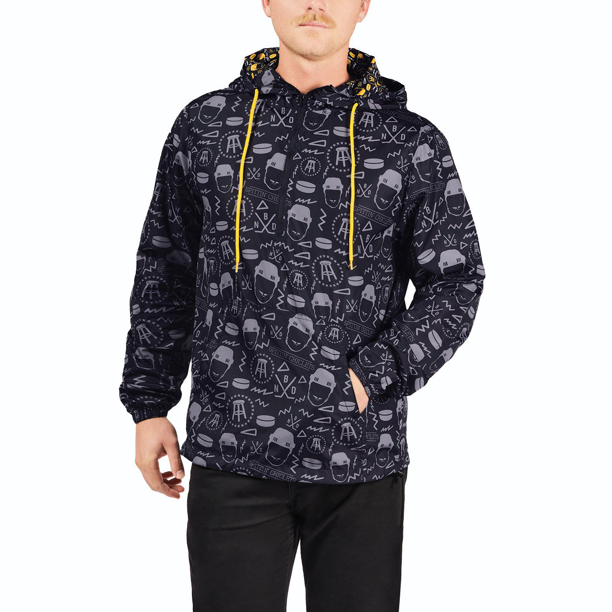 Spittin Chiclets Packable Windbreaker