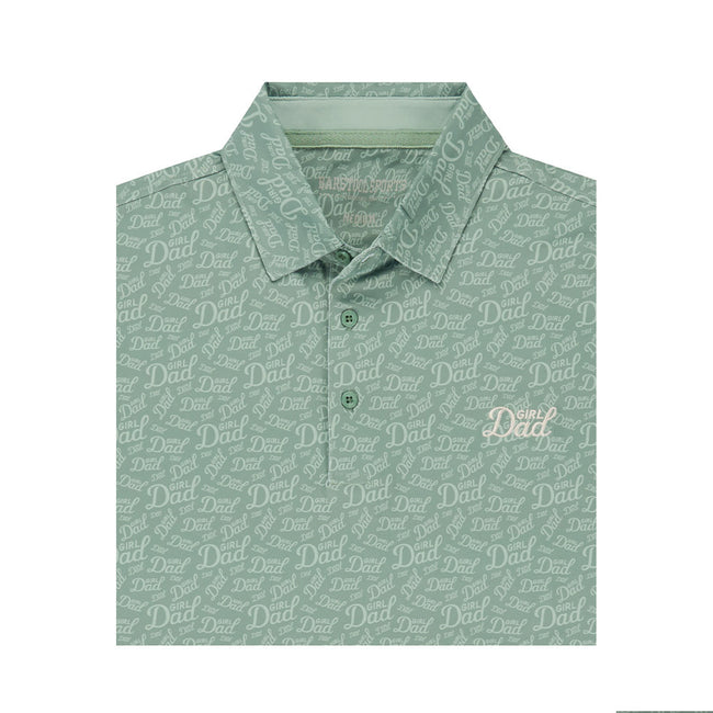 Girl Dad Printed Polo