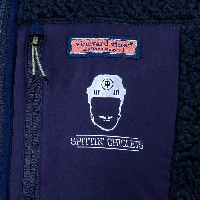 Vineyard Vines x Spittin Chiclets Sherpa Vest