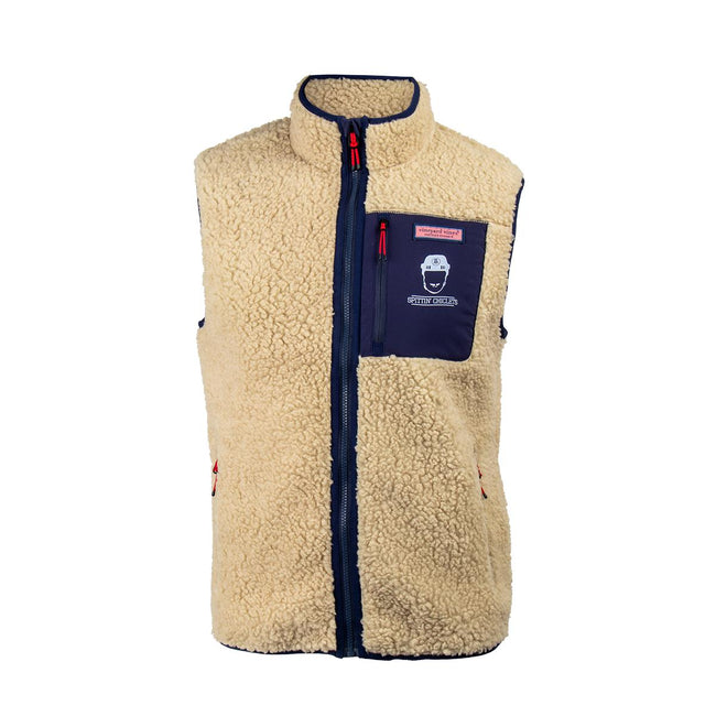 Vineyard Vines x Spittin Chiclets Sherpa Vest