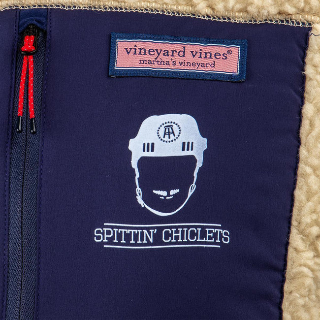 Vineyard Vines x Spittin Chiclets Sherpa Vest