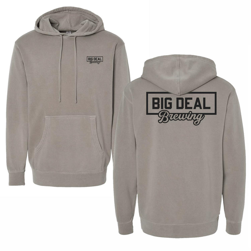 Big Deal Brewing Pigment Dyed Hoodie