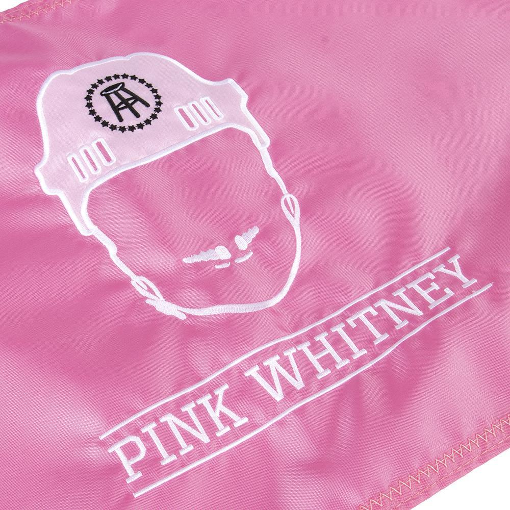 Pink Whitney Embroidered Pin Flag
