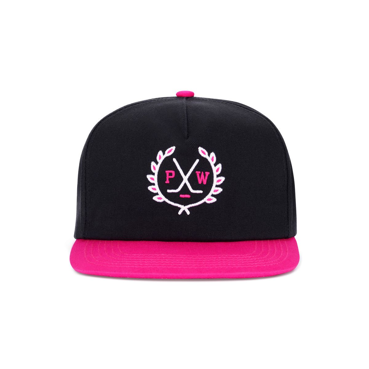 Pink Whitney Crest Retro Snapback Hat