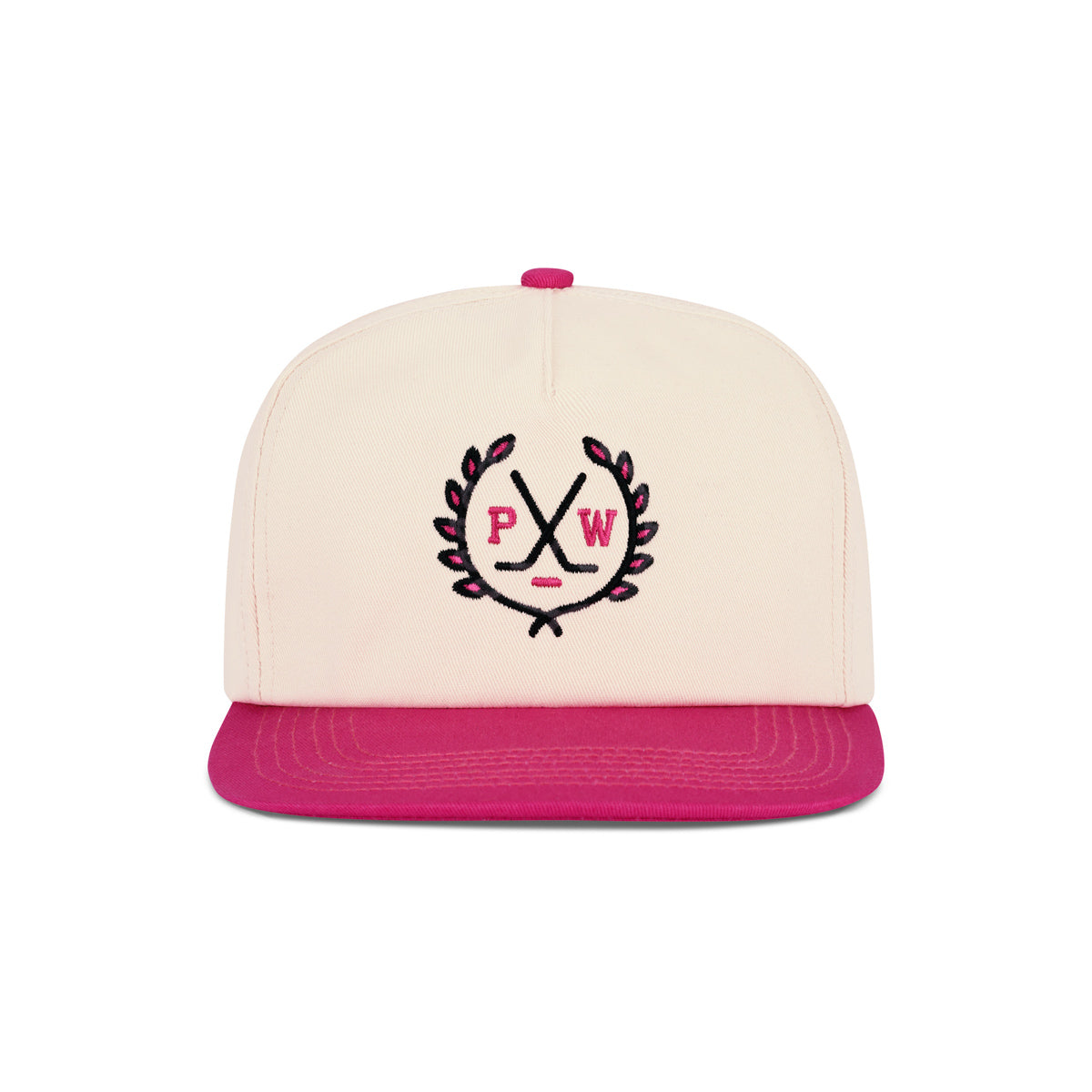 Pink Whitney Crest Retro Snapback Hat