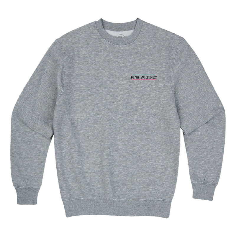 Pink Whitney Embroidered Crewneck