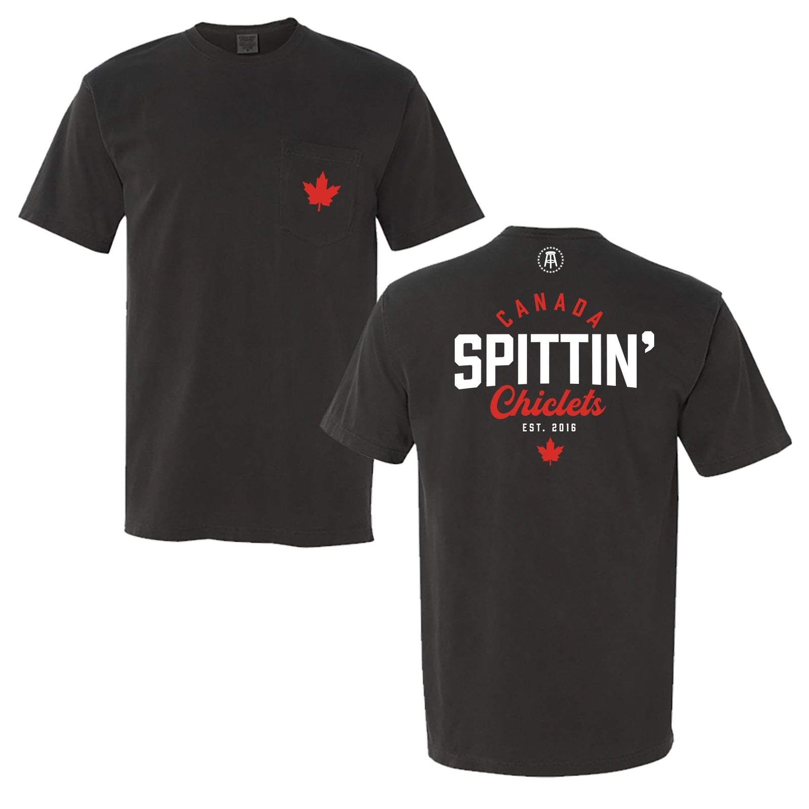 Spittin' Chiclets CAN Pocket Tee