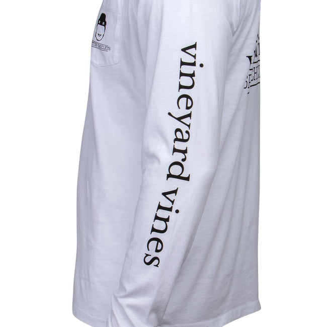 Vineyard Vines x Spittin Chiclets Long Sleeve Pocket Tee
