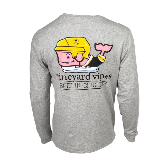 Vineyard Vines x Spittin Chiclets Long Sleeve Pocket Tee