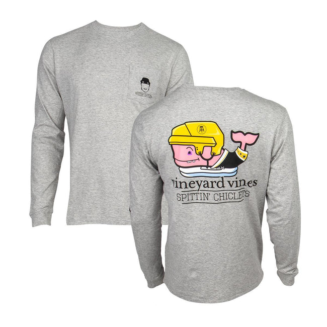 Vineyard Vines x Spittin Chiclets Long Sleeve Pocket Tee