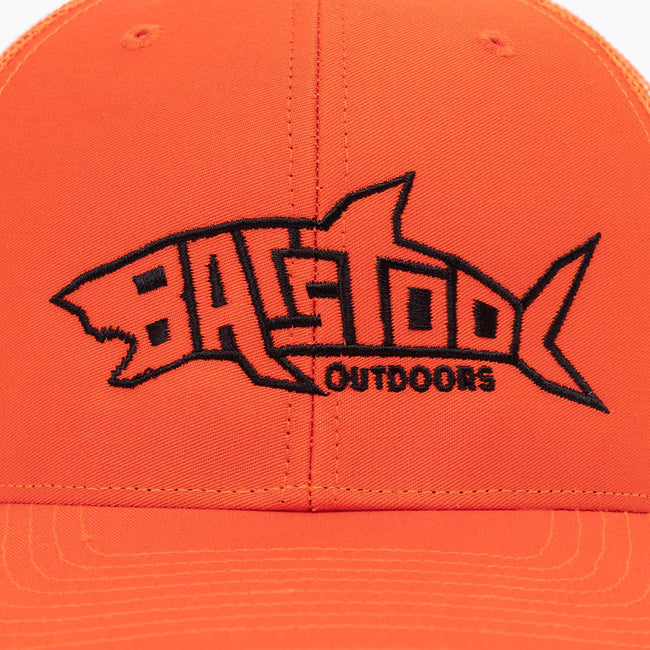 Barstool Outdoors Richardson Orange Trucker Hat