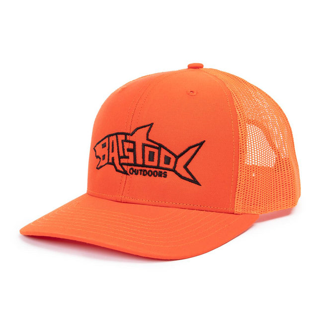 Barstool Outdoors Richardson Orange Trucker Hat